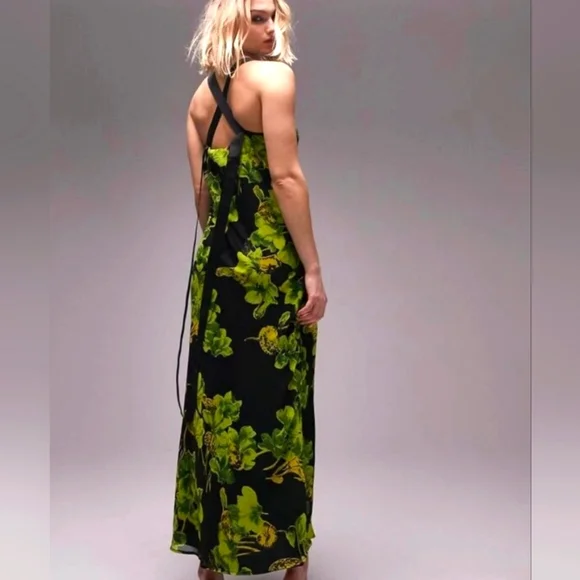 TOP SHOP MAXI DRESS - Picture 1 of 9